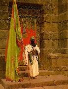 Jean Leon Gerome Unfolding the Holy Flag oil painting artist